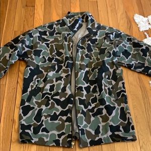 Adidas camo zip up
